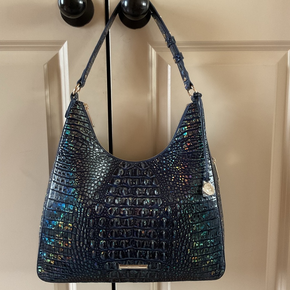 NWT BRAHMIN Royal Blue Tabitha Shoulder Bag - Picture 5 of 5
